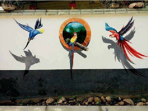 闽清视觉错位-3D墙绘设计