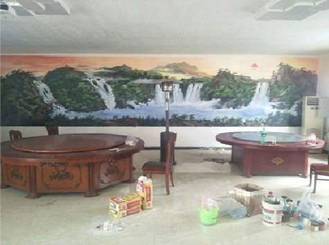 闽清墙绘-写实风景