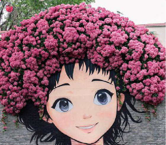 闽清墙体彩绘-网红墙打卡