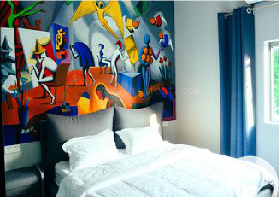 闽清对于酒店的墙体彩绘而言更注重哪些方面？