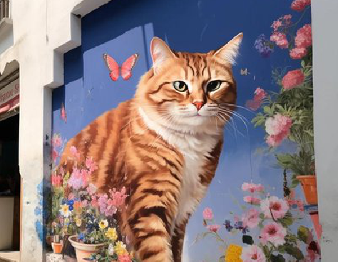 闽清自己绘制有个性的手绘墙