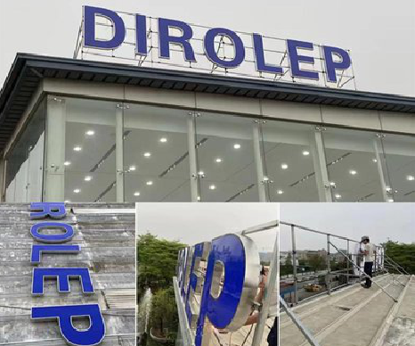 闽清楼顶发光字安装的注意事项。